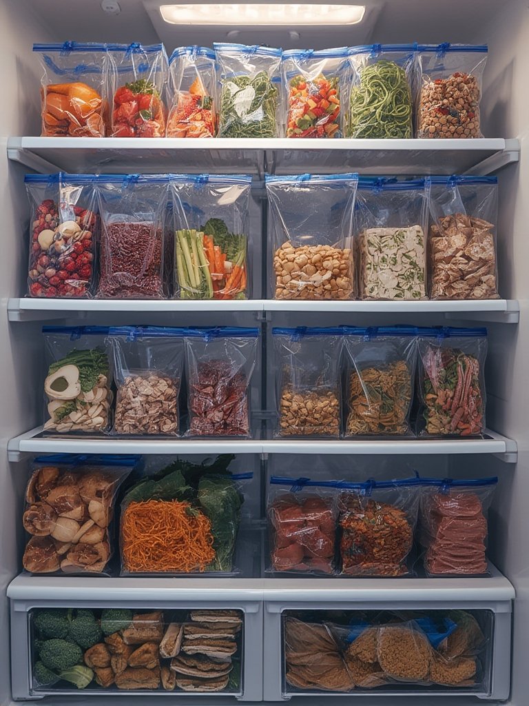 storage bags in action