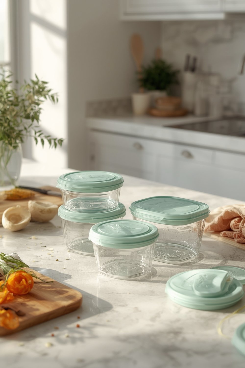 glass containers product view