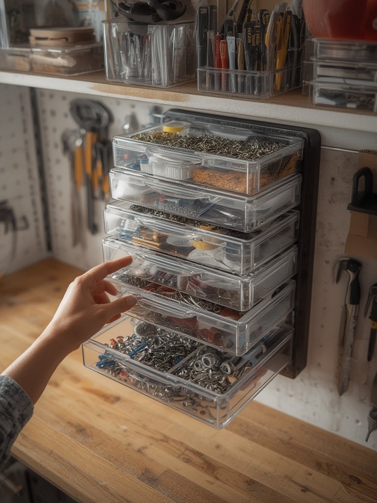 storage organizer in action