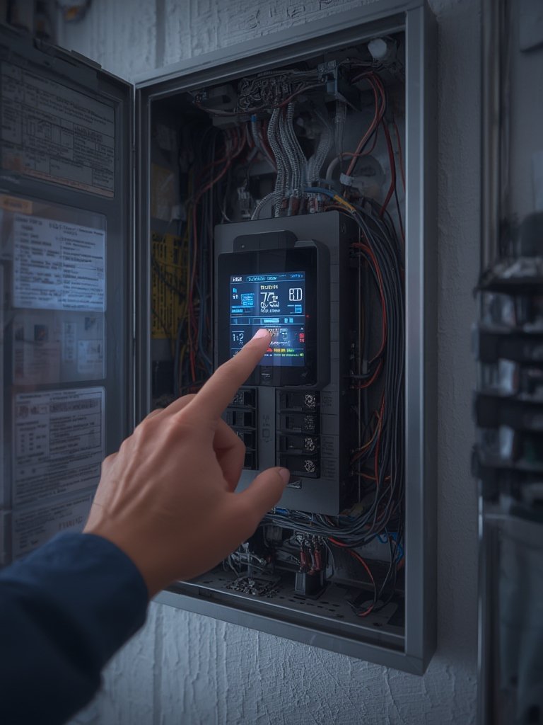 smart circuit breaker panel - Illustration 2