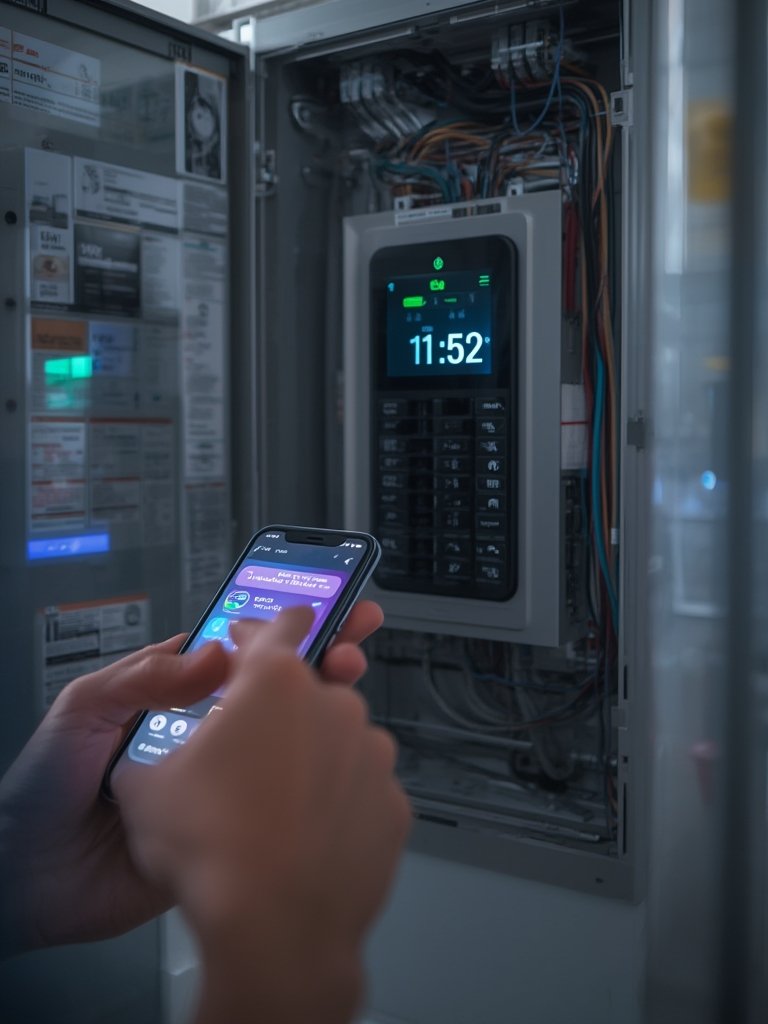 smart circuit breaker panel - Illustration 2