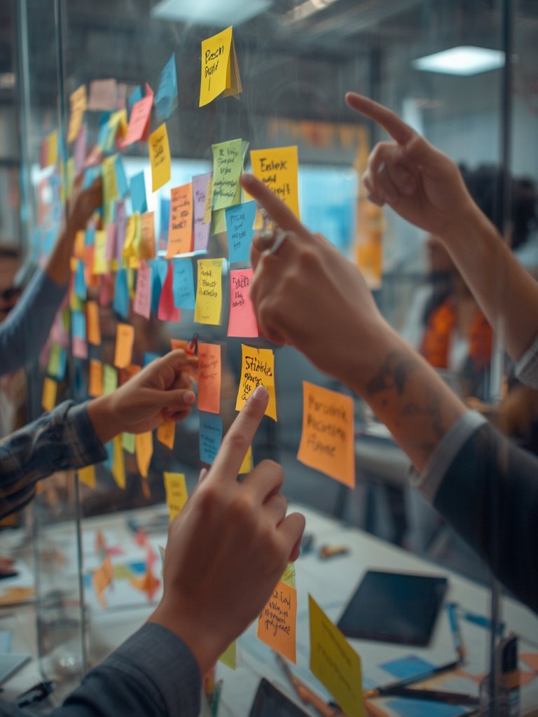 Sticky Notes: 24 Ultimate Checklist For Amazing Organization In 2026 2 sticky notes in action