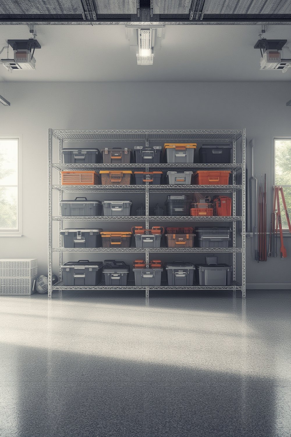 garage shelving product view